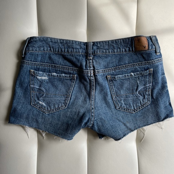 Low Rise Jean Shorts - Picture 2 of 3